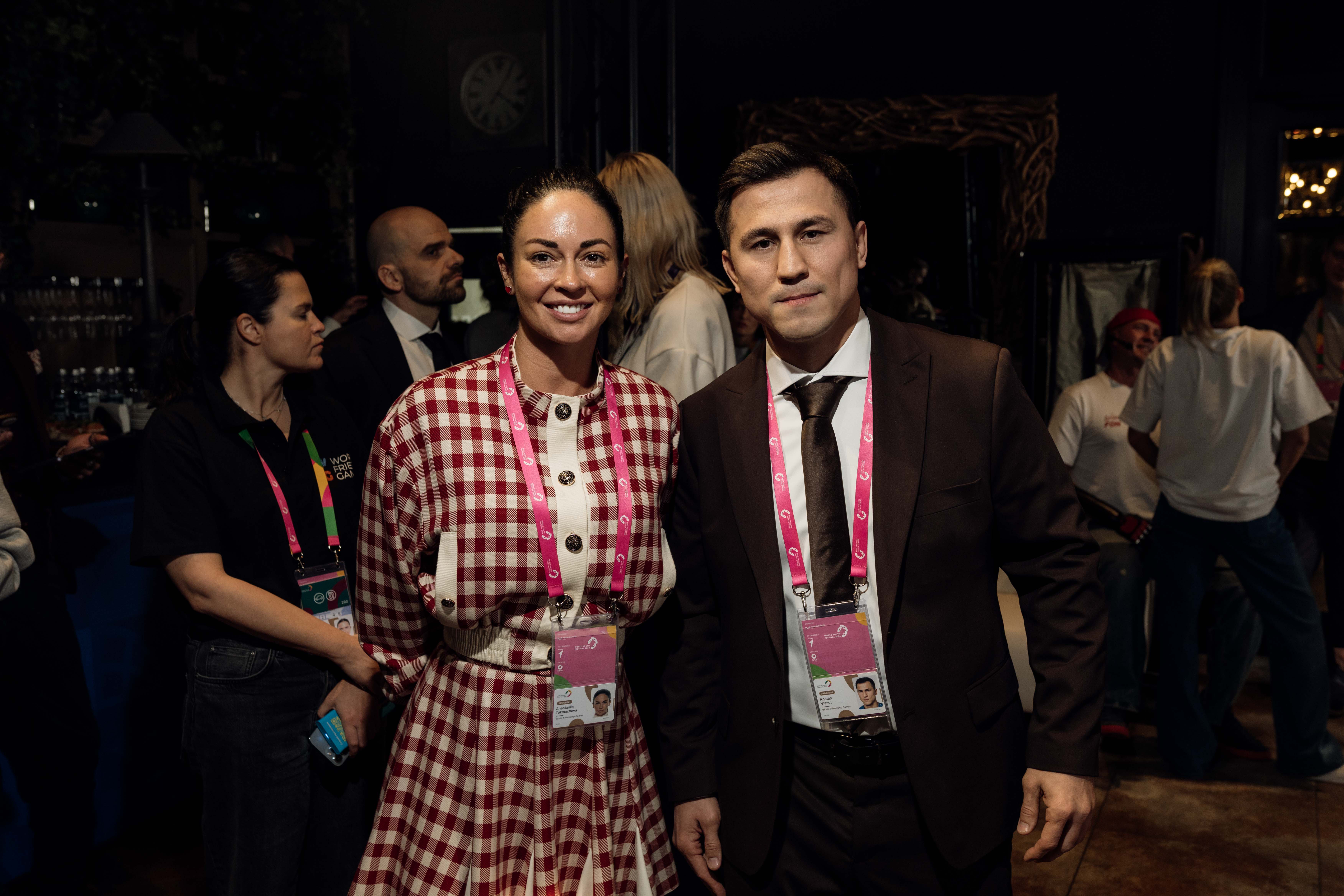 Roman Vlasov and Anastasia Tukmacheva became Ambassadors of the World Friendship Games 2024